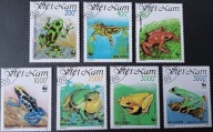 VIETNAM - ŻABY - pełna seria