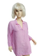 ISAAC MIZRARI KOSZULA LNIANA z trokami M-38/40