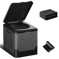 TOALETA TURYSTYCZNA PRZENOŚNA BIWAKOWA SKŁADANA WC KEMPING 20L 150KG