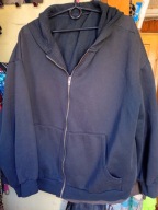 Bluza oversize rozsuwana