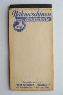 BRESLAU-WROCŁAW przedwojenny NOTES REKLAMOWY