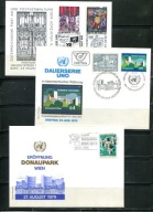 A56746)UNO Wien: 3 Koperta z Specjalny Stempel