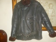 PILOTKA -R-XL-SKÓRA NATURALNA-KOŻUCH NATURALNY.ZNAKOMITA.