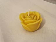 Świeczki z wosku pszczelego