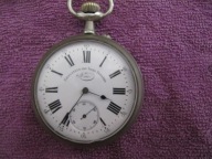 Antyk Kolekcjonerski Regulator Zegarek kieszonkowy 67mm