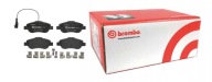 Brembo P 23 107 P23107 klockI hamulcowe przód FIAT 500 PANDA FORD KA
