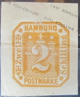Niemcy Hamburg stary znaczek (2/28