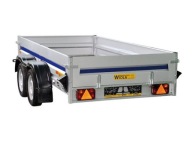 WIOLA KRAKUS PLUS przyczepy dwuosiowa 252x132cm