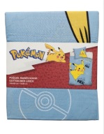 POKÉMON pościel bawełniana 160×200 + 70×80 Pikachu licencja