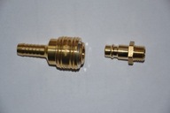 Szybkozłączka pneumatyczna DN 7.2 na wąż 9 mm + wtyk 1/4