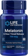 Suplement diety Life Extension Melatonin 6 Hour Timed Release 60 tabletek