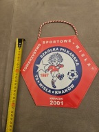 Proporczyk Wisła Kraków 2001 stan bdb 20/20cm