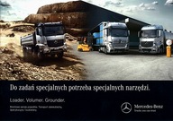 PROSPEKT MERCEDES-BENZ LOADER. VOLUMER. GROUNDER. BRANŻOWE WERSJE POJAZDÓW