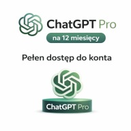 CHAT GPT PRO NA 12 MIESIĘCY | PEŁNY DOSTĘP DO KONTA |