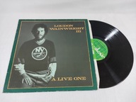 LOUDON WAINWRIGHT III - A Live One [EX] LP