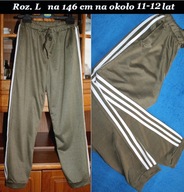 Dresowe spodnie 146 cm na około 11-12 lat