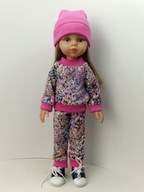 Ubranko komplet zestaw dla lalki Paola Reina 32cm dres spódniczka 5w1