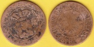 INDIE 2 1/2 Cent 1857 r.