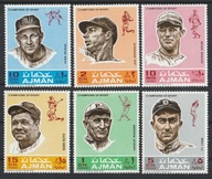 AJMAN - BASEBALL BEJSBOLIŚCI - 1984 - CZYSTE **