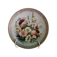 Talerz kolekcjonerski “Zinnia Finale” Lena Liu