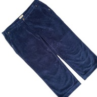 SPODNIE DAMSKIE SZTRUKSOWE GRANATOWE ROZM.52__BONPRIX