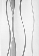 21403 FIRANY GOTOWE WOAL SZARY WZÓR KOMPLET 2 SZT. TAŚMA 2 X 140 X 175