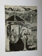 ADORACJA Dzieciątka Jezus - warsztat gdański - Zbiór Muzeum W-wa pocztówka