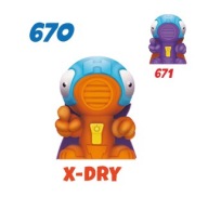 SUPER ZINGS seria 9 670 X-Dry pomarańczowy