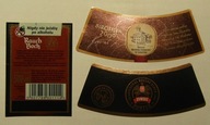 STARA ETYKIETA PIWO BROWAR ZAMKOWY CIESZYN - KRAWATKI I KONTRY NA SZTUKI