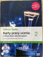 Odkryć fizykę 2 Karty pracy ucznia z dziennikiem laboratoryjnym podstawa