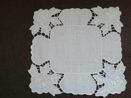 serwetka o wym. 31 cm x 30 cm, kolor biały