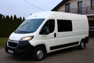 Peugeot BOXER 2.0 HDI 130KM BRYGADOWKA 7 OSOBOWY PAKA PEWNE AUTO VF23 2.0