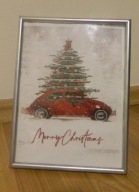 ramka 20x 15 cm srebrna