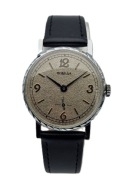 KLASYCZNY MĘSKI NARĘCZNY ZEGAREK POBIEDA SUB-SECOND LATA 60-TE - IDEAŁ