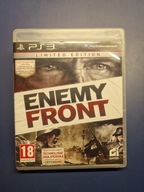 Używana - Enemy Front Limited Edition PL - Playstation 3 (PS3) - Wydanie PL