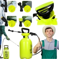 OPRYSKIWACZ RĘCZNY CIŚNIENIOWY 5L OGRODOWY Z REGULOWANĄ DYSZĄ DEZYNFEKCJA