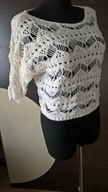 Bluzka, sweterek ażurowy damski, młodzieżowy-34/36/8