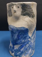 Artystyczna ceramika Wazon design