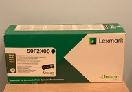 Toner nowy, oryginalny Lexmark 50F2X00 - kolor czarny, na 10.000 wydruków