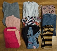 Zestaw ubranek dziecięcych r.104, 9 sztuk (9 zł sztuka)