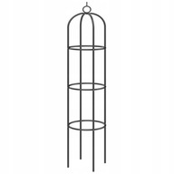 PERGOLA OGRODOWA 200cm TREJAŻ DZWON ŁUK SOLIDNY METALOWY PODPORA NA KWIATY