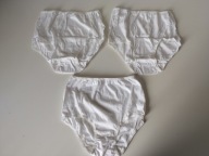 3 sztuki Śliczne markowe majtki Matalan UK 10 EUR 38 100% cotton