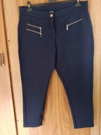 granatowe spodnie GERRY WEBER rozm. 48/50 duży rozmiar
