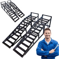 Polskie najazdy samochodowe stalowe 3T, 125 cm, komplet 2 sztuki