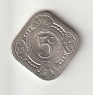 Holandia 5 cent 1932 piekny stan