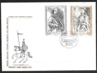 *FDC ROCZNIK 1989 Fi 3080 B1 kas. POCZET KROLÓW I KSIĄŻĄT