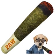 Zabawka Dla PSA JOINT Papieros ZABAWNA 23cm Pluszowa z Piszczałką