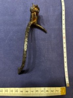 stara uszkodzona ostroga możliwe żołnierzy jazdy konnej, do identyfikacji