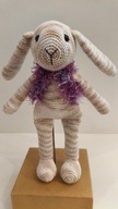KRÓLIK miś szydełko maskotka zabawka prezent handmade amigurumi ręcznie