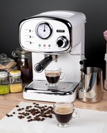 Ekspres do kawy Ciśnieniowy Kolbowy Yoer 1100W 20bar 10kaw +Spieniacz mleka